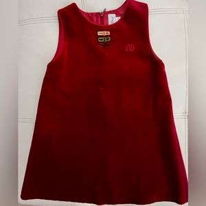 Christian Dior velvet dress